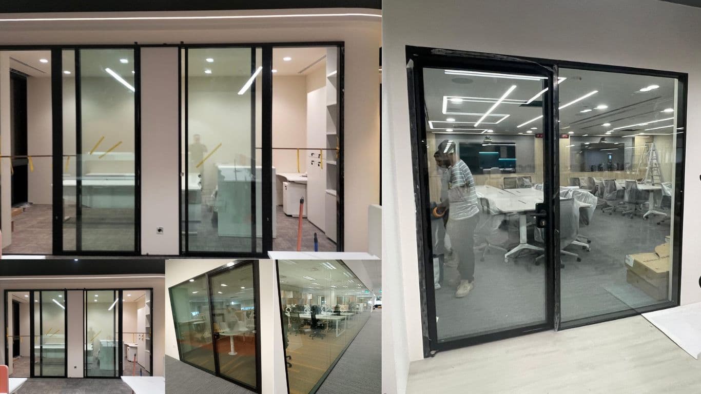 Soundproof Partitions & Doors for Commercial Offices