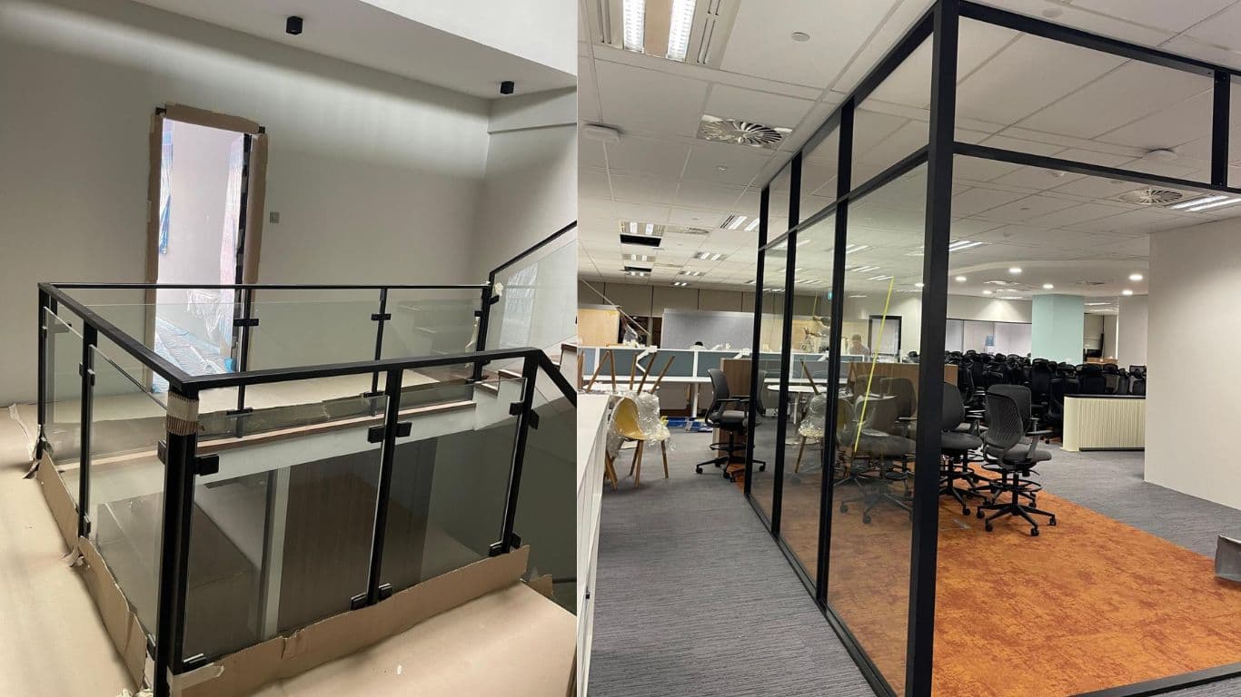 Tempered Glass Partitions